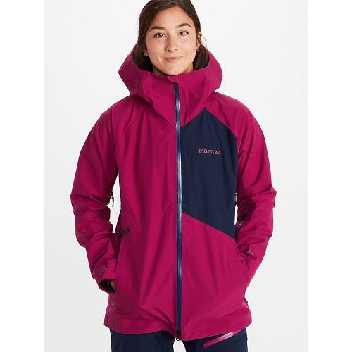 Marmot JM Pro Jackets - Womens Ski Jacket Red CA5091473 Canada